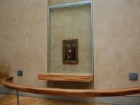 Bild der Mona Lisa im Louvre in Paris